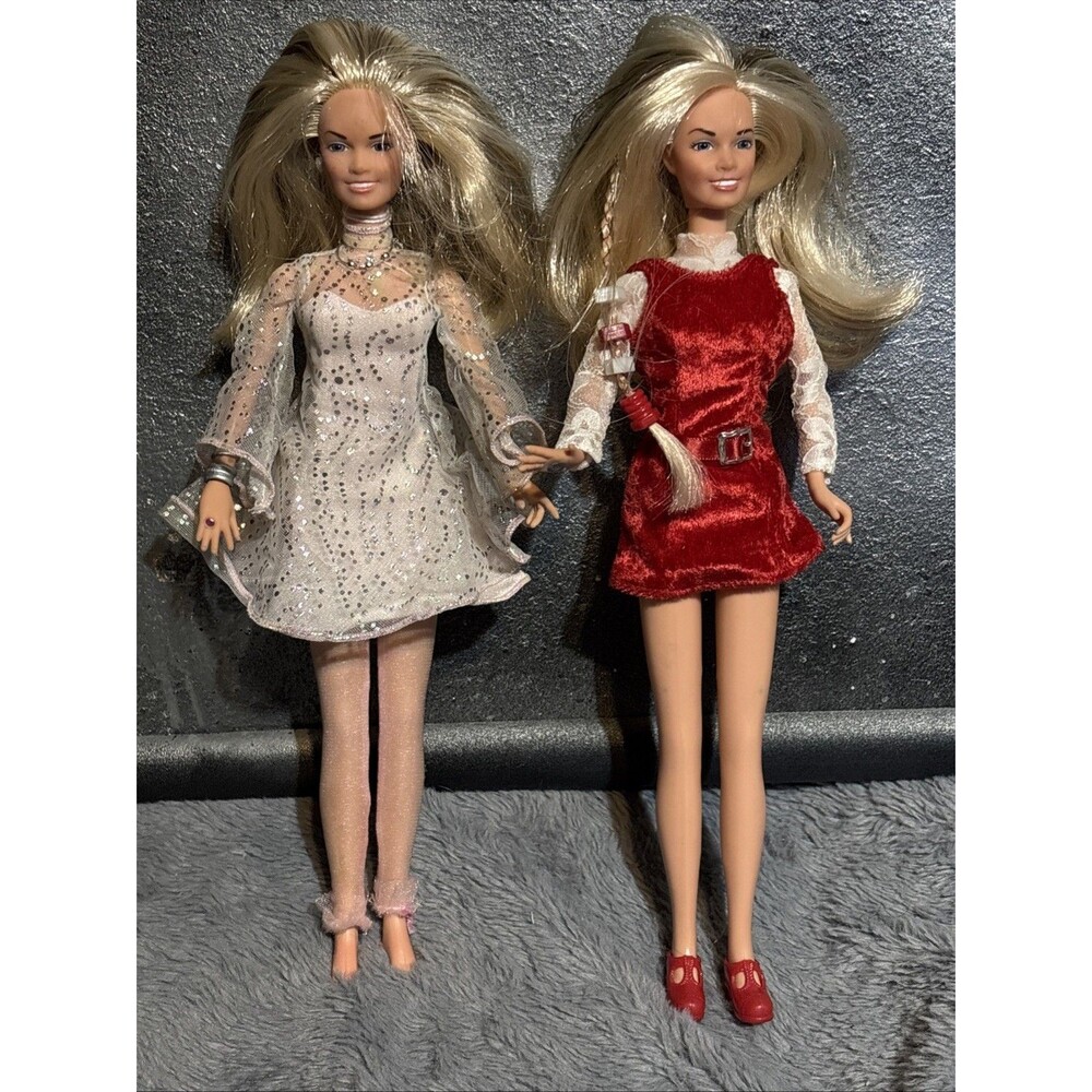 1997 Sabrina the Teenage Witch Doll + Surprise Style by Kenner - Hasbro Lot 2